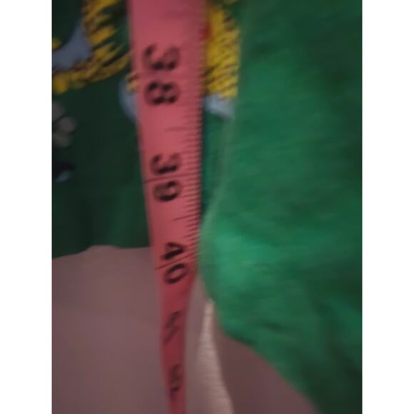 FARM Rio Women's Floral Green Maxi Skirt with Slit M Boho Resort - Picture 5 of 9